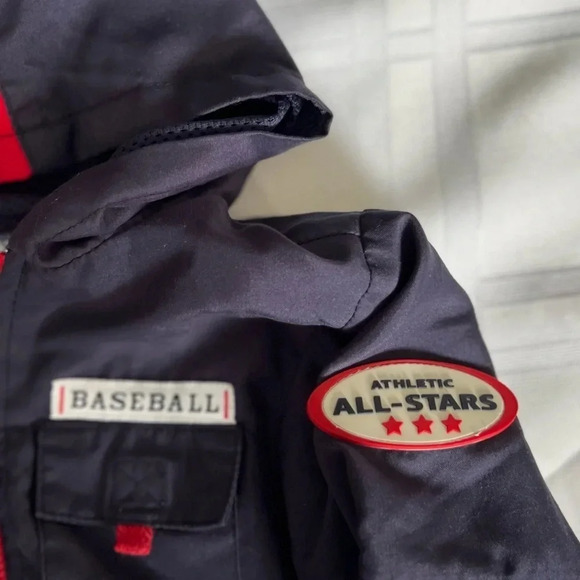 Baseball Themed Light Jacket Vitamins Kids | 24M - Picture 3 of 4